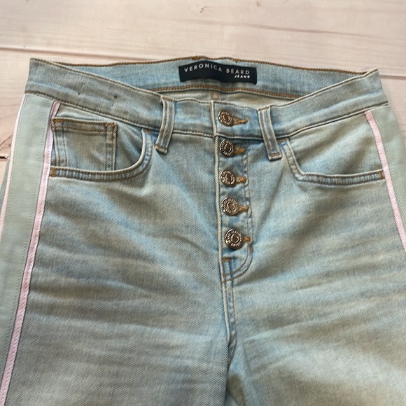 Veronica Beard Carolyn Baby Boot High Rise Jeans size 27 - Picture 4 of 7